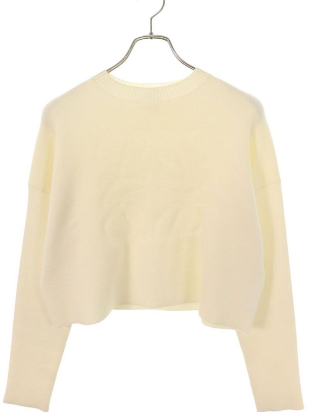 Loewe Anagram Cropped Knit Sweater XS